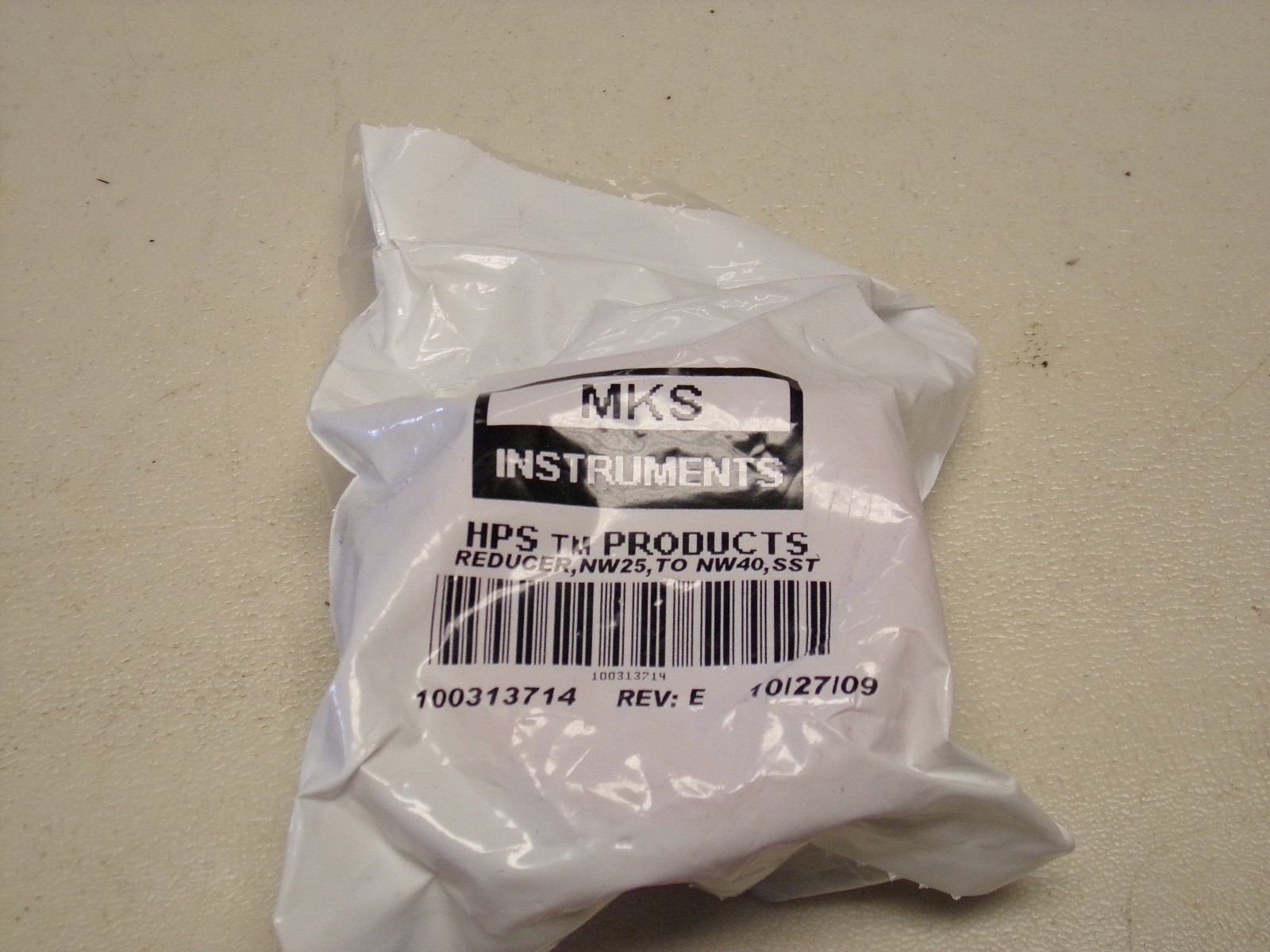MKS Instruments 100313714 REV E HPS Products Reducer NW25 to NW40 SST (TBI)