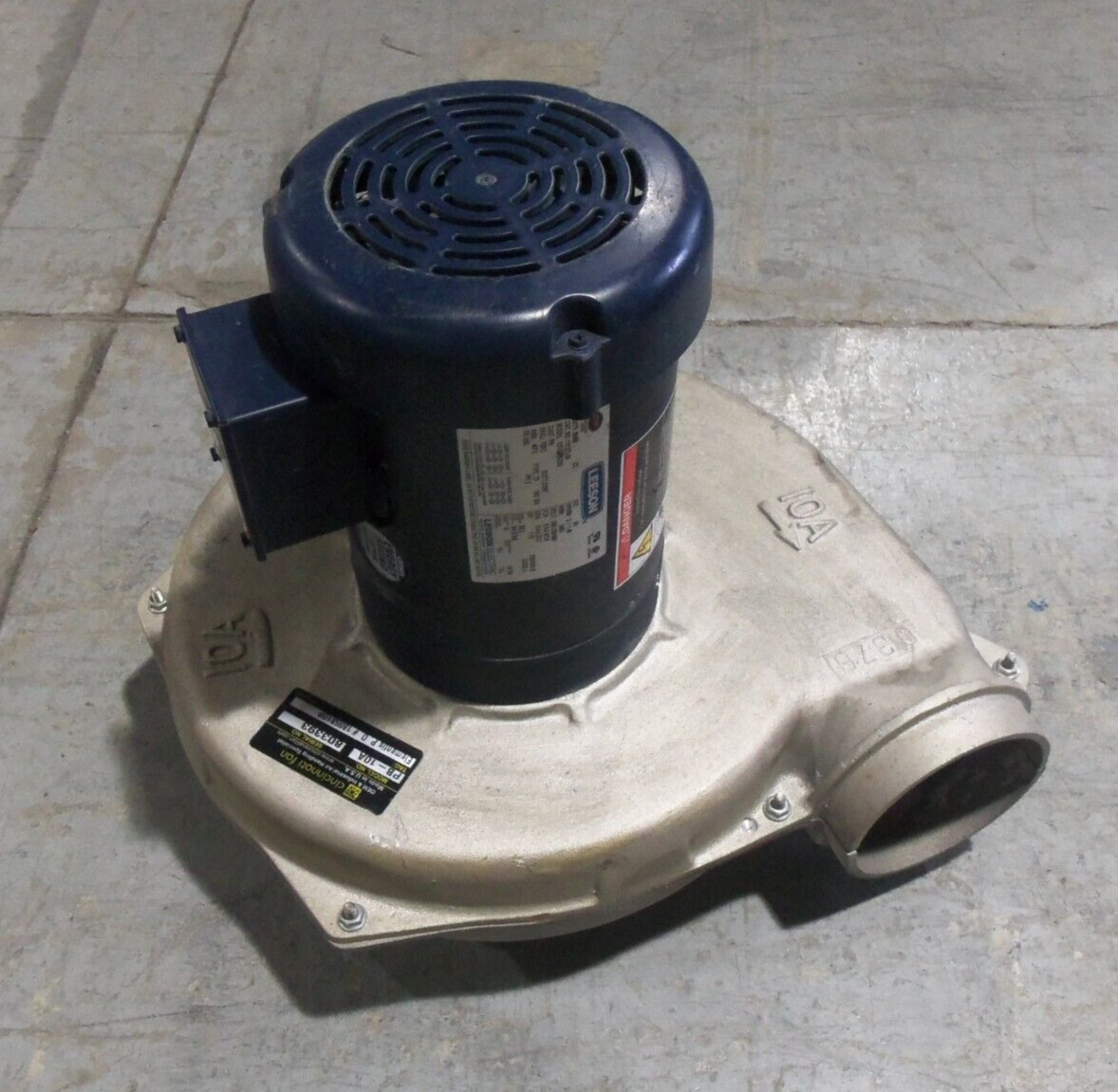 NEW CINCINNATI FANS PB-10A FAN BLOWER WITH LEESON MOTOR 111273.00