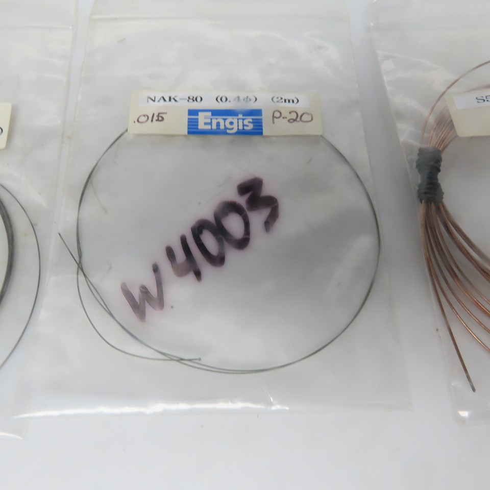 Micro Welding Wire S50C, SKD-61, STAVAX, SUS Assorted Lot