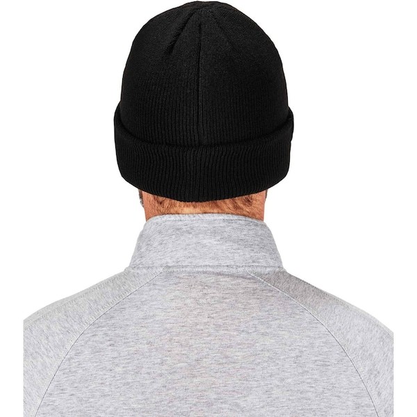 Ergodyne 6811Zi Knit Cap With Bump Cap,Universal,Black