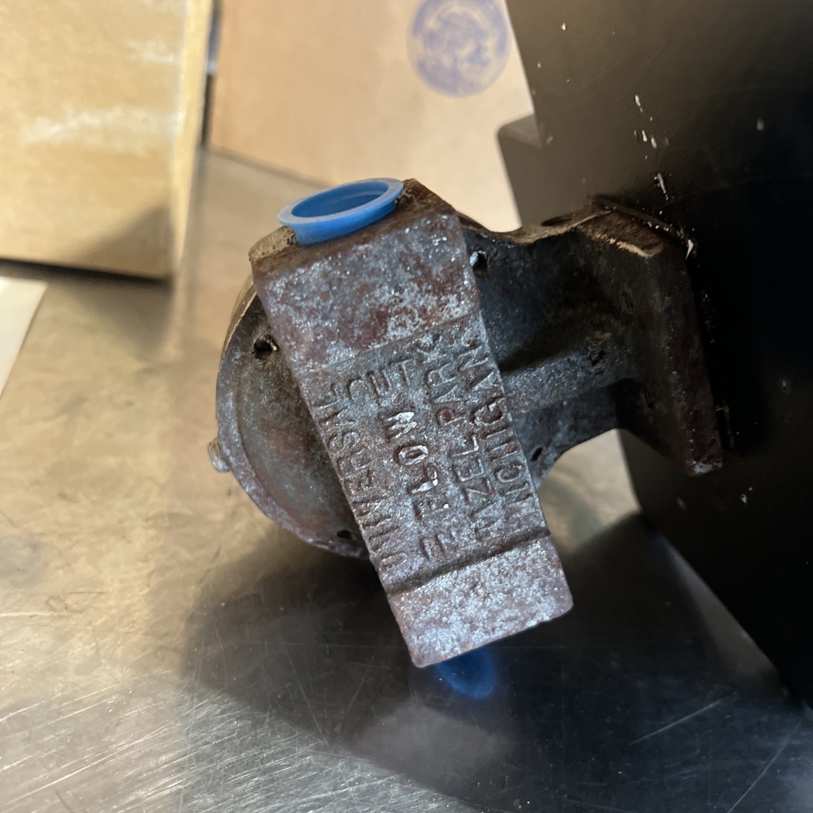Ufm SN-MSF5GM-4-60V.86-7WR-ID-1.5D Variable Area Flow Meter 1-5gpm 1/2in Npt Nos