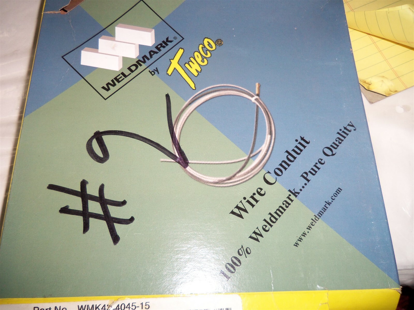 NEW Weldmark Tweco WMK42-4045-15 Wire Conduit *FREE SHIPPING*