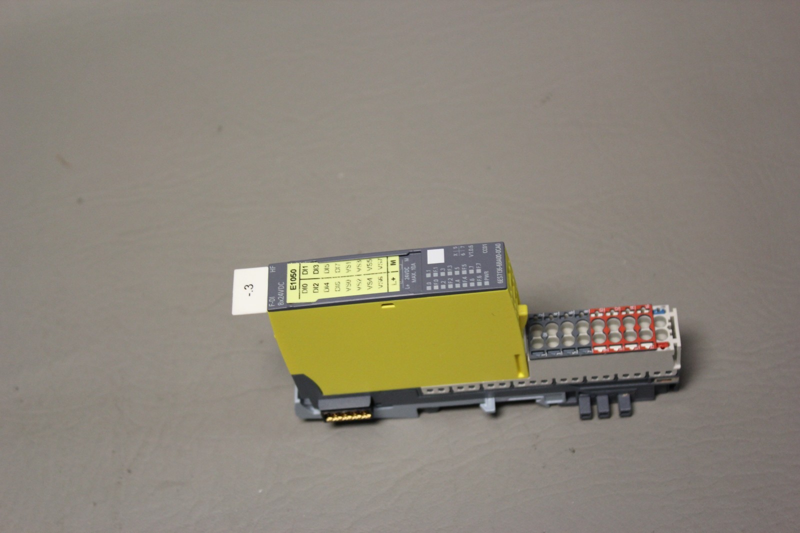 SIEMENS SIMATIC ET 200SP ELECTRONIC MODULE 6ES7 136-6BA00-0CA0 WITH BASE