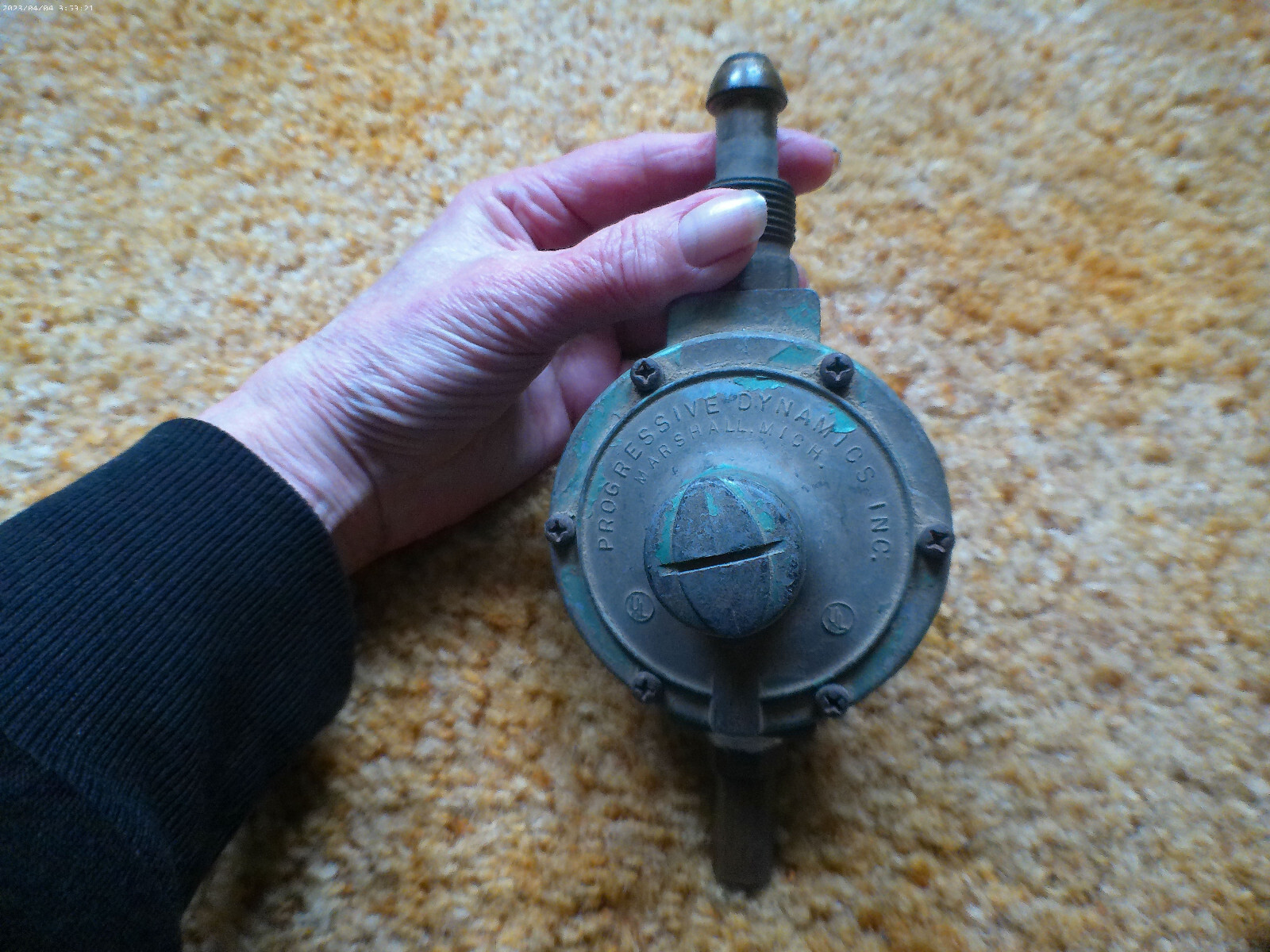 Progressive Dynamics Propane LP Gas Regulator Untested Parts/Repair