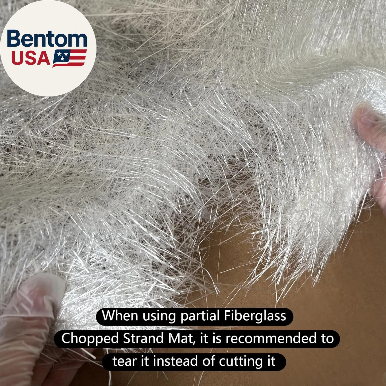 Fiberglass Chopped Strand Mat, 10 Yards X 4_ Fiberglass Mat Roll, 1.5Oz, Suit f
