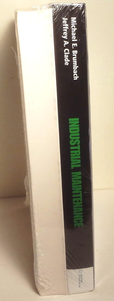 NEW SEALED TWIN PACK-hardbound INDUSTRIAL MAINTENANCE & companion WORKBOOK CLADE