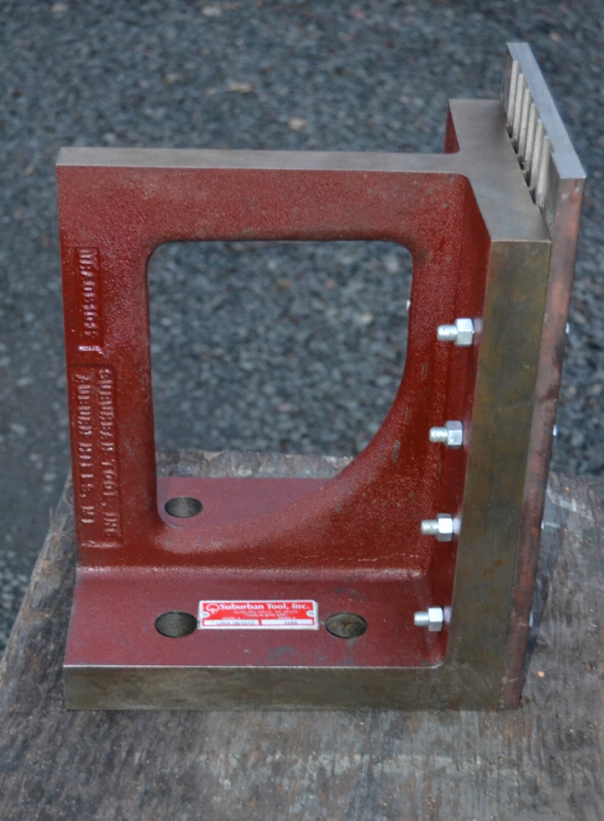 Suburban Tool URA 081012 8X10X12 Universal Right Angle Iron, USA
