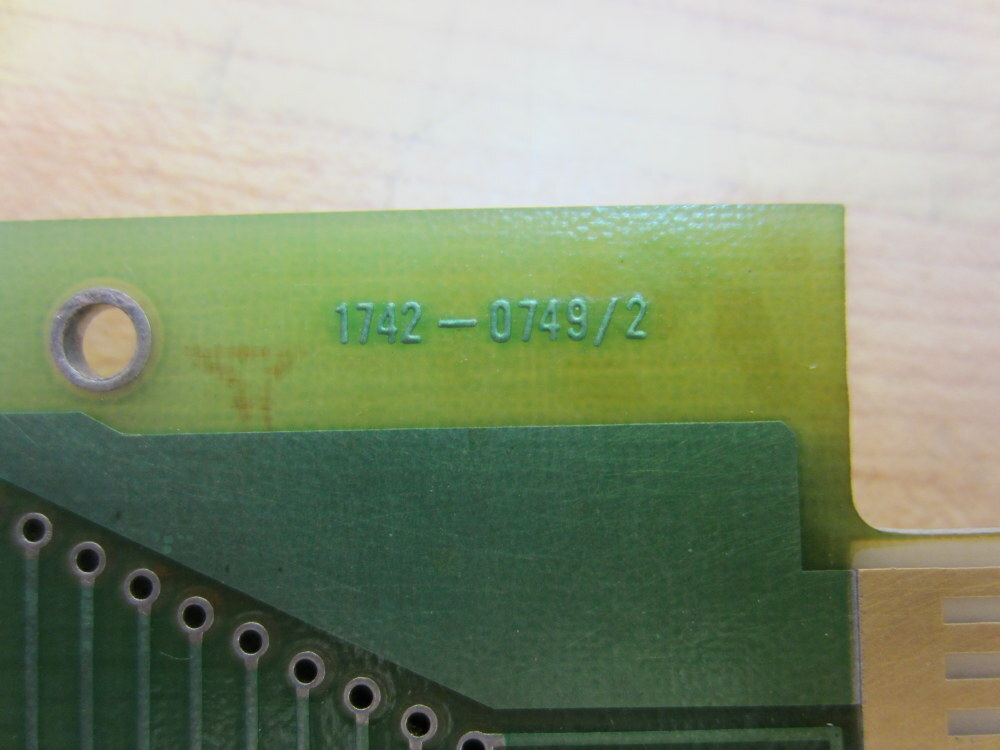 GenRad 1742-0749 Circuit Board 17420749 MM74C3737N