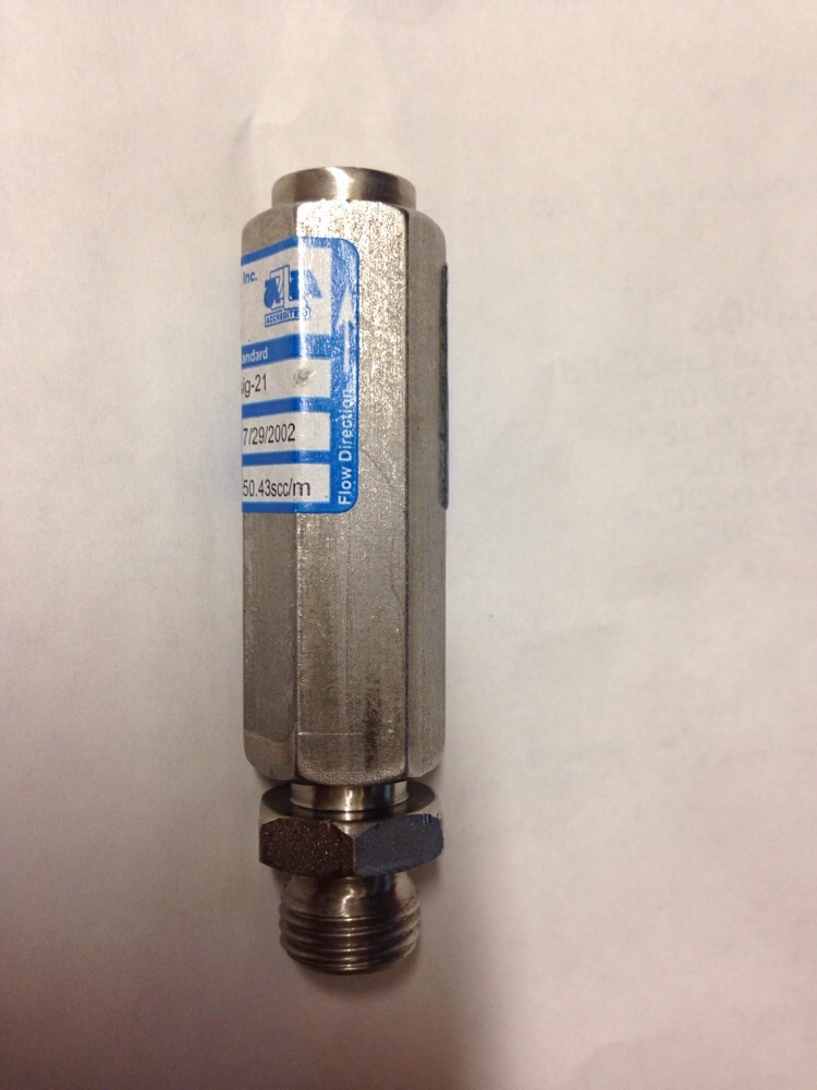 Cincinnati Test Systems 420-47.7scc/m-10.0psig-21, EX0I2743, Lot Of 2 #1645P3