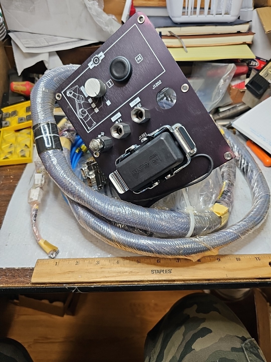 Staubli Robotic Wire Harness Part Number D 201 545 71 B USED AND WELL CARD FOR