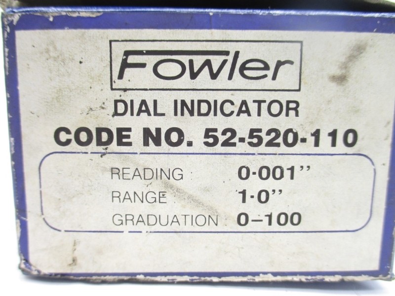 FOWLER 52-520-110 0-001″ 1-0″ 0-100 NSMP