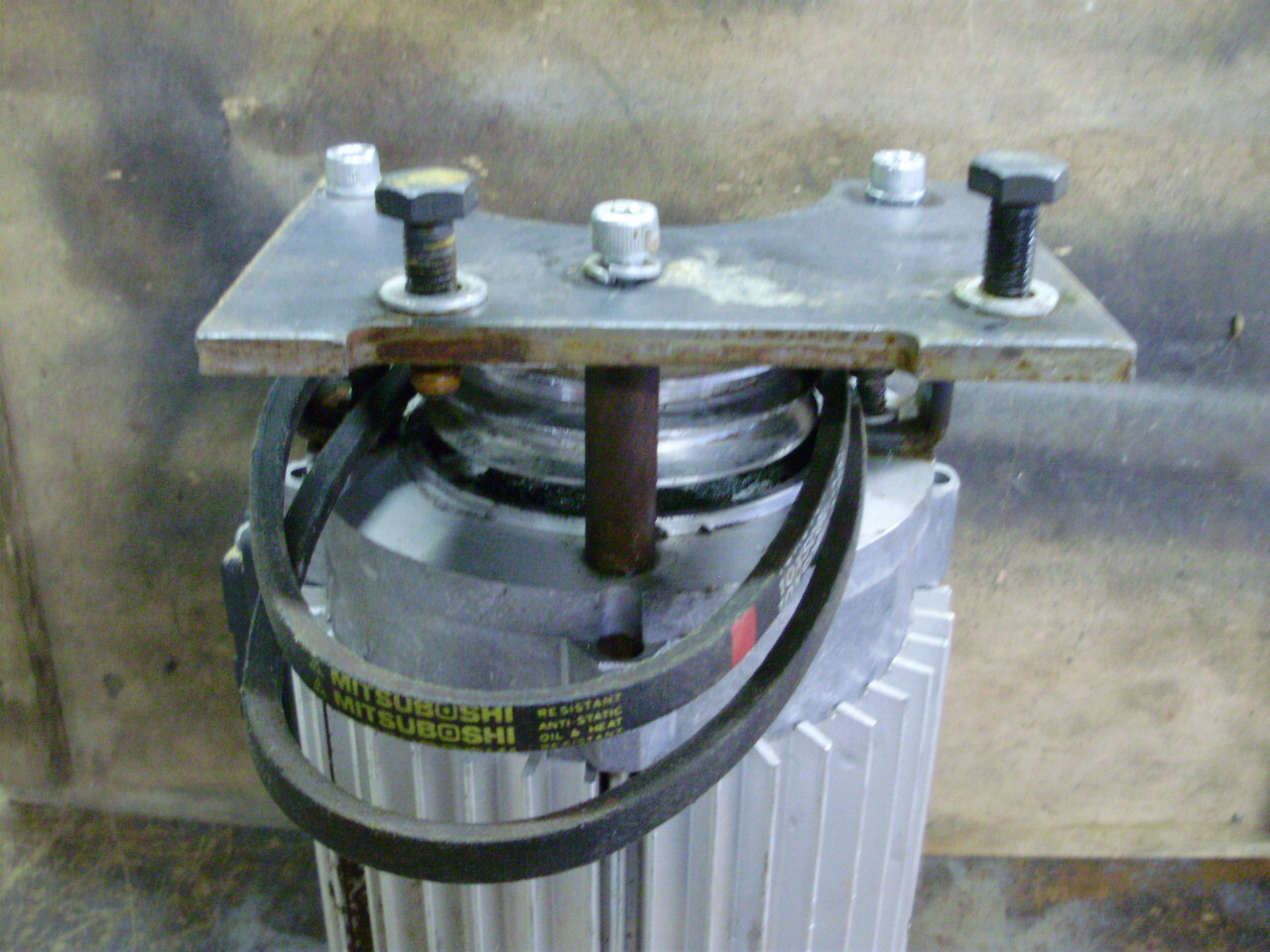 Bracket, FT Face Frame Mounting Flange Adaptor, Fits Hanning Electric Motor