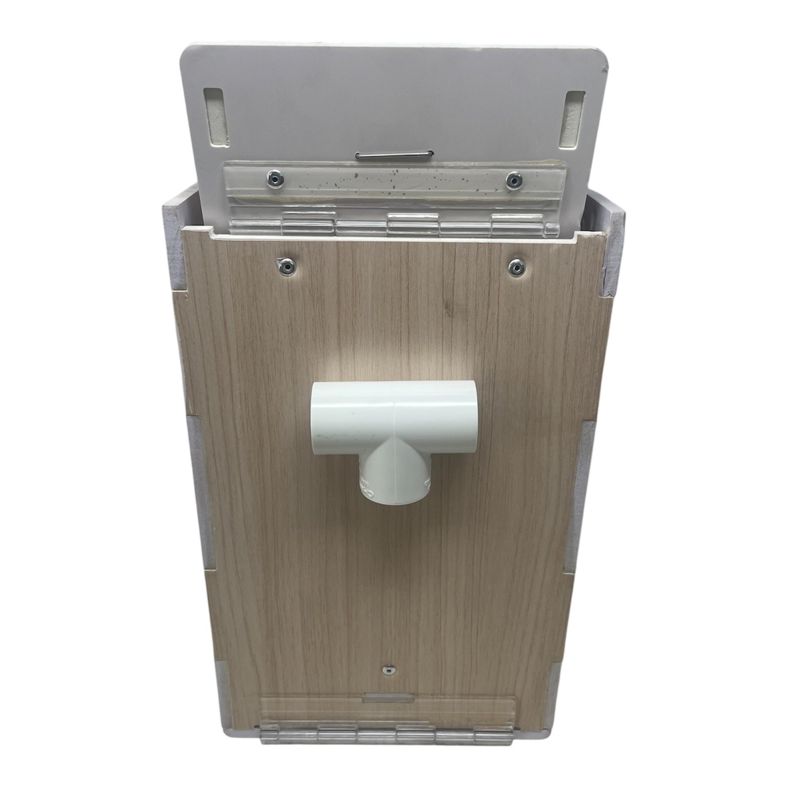 BIRD BARRIER Bird Trap: One Door Trap, 1 Bird Capacity 12 1/2 in Height, Brown