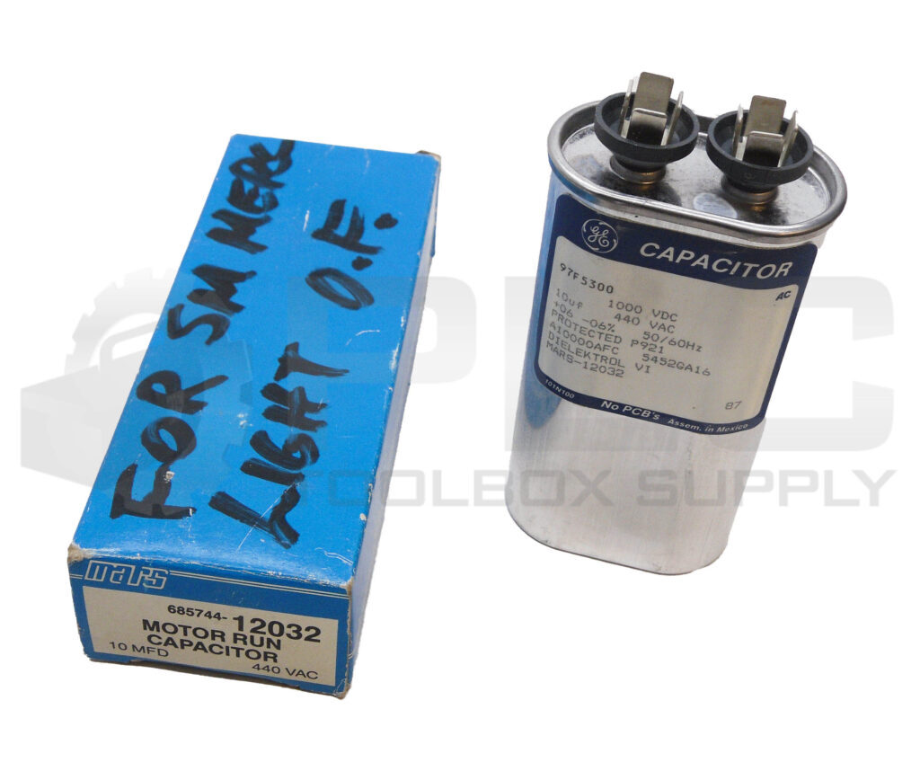 NEW MARS GENERAL ELECTRIC 685744-12032 CAPACITOR 97F5300 12032 *READ*