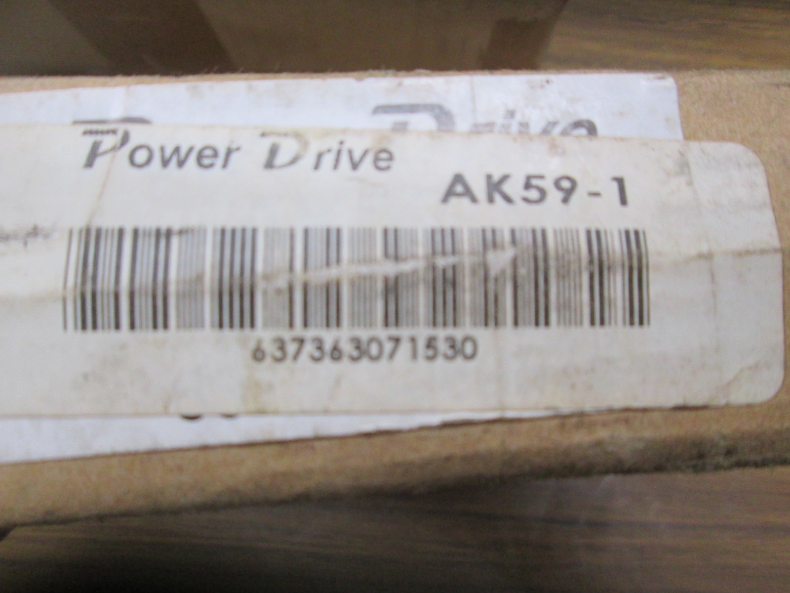 Power Drive AK59-1 1″ Shaft V Belt 5.75″ OD Pulley for A 3L or 4L V belts.