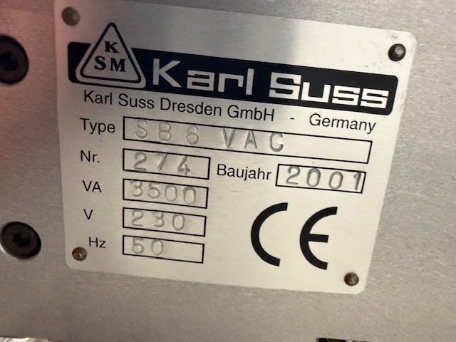 Karl Suss SB6 Wafer Bonder