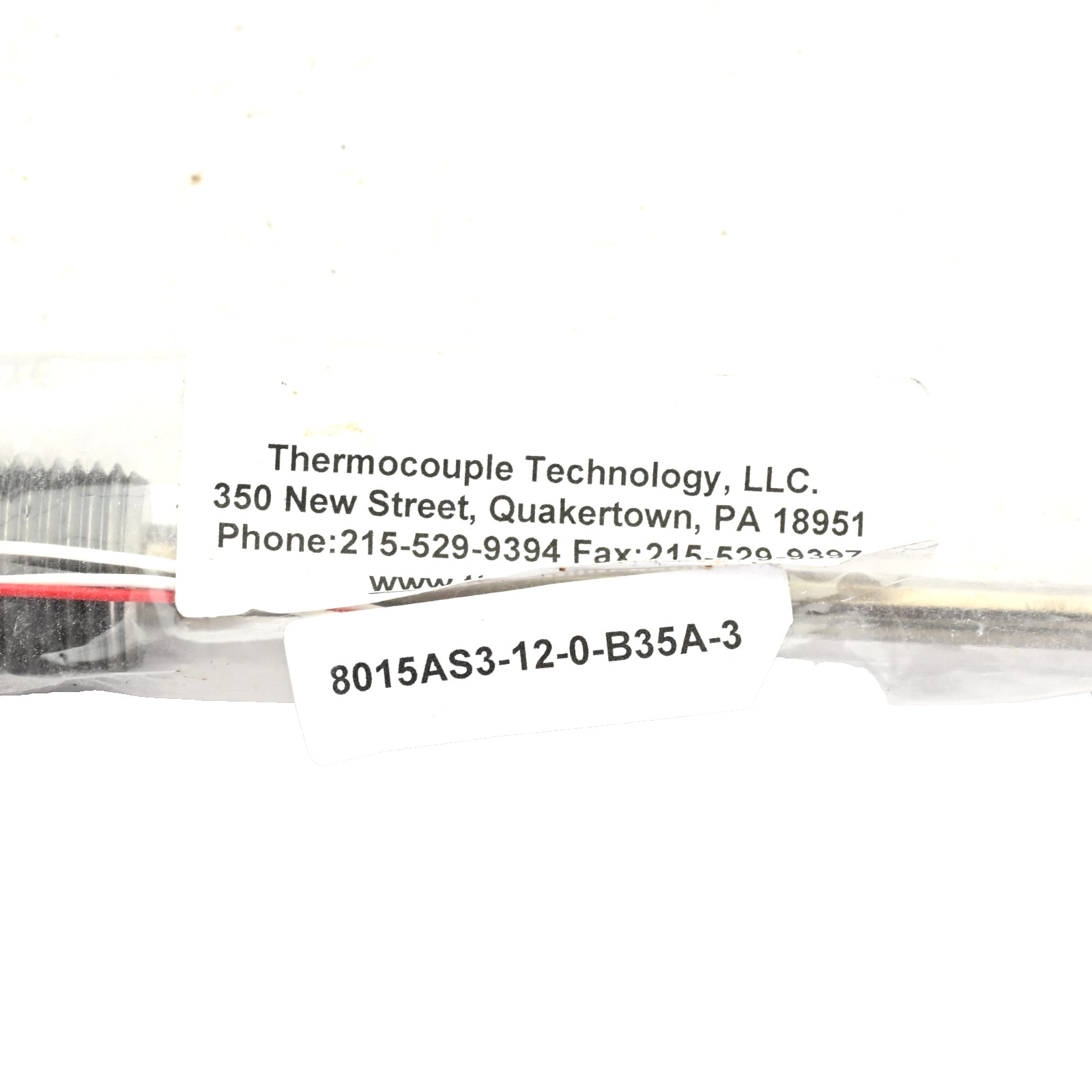 Thermocouple Technology 8015AS3-12-0-B35A03