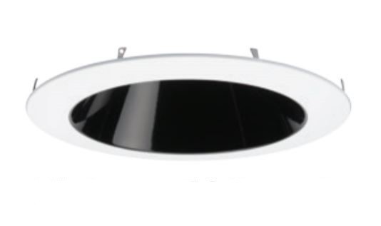 Elite Lighting RL431-RT-MB-WH 4″ Reflector Trim Black/White for LED Lamps