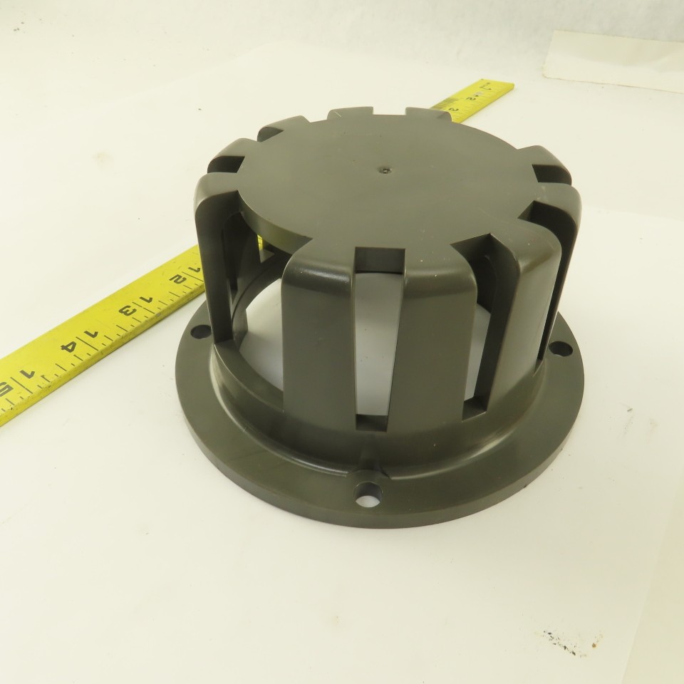 5-1/2″ Flange Mount Thermoplastic Roof Drain Guard 2-3/4″ Tall