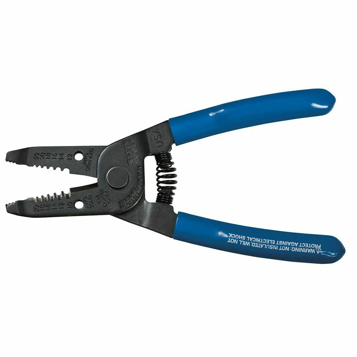 Klein Tools Wire Stripper/Cutter, 10-20 AWG Solid, 12-22 AWG Stranded