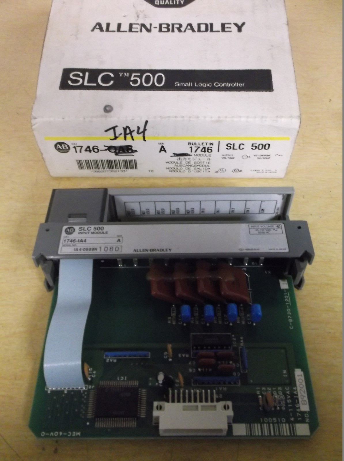 NEW Allen Bradley 1746-1A4 Series A SLC 500 Input Module *FREE SHIPPING*
