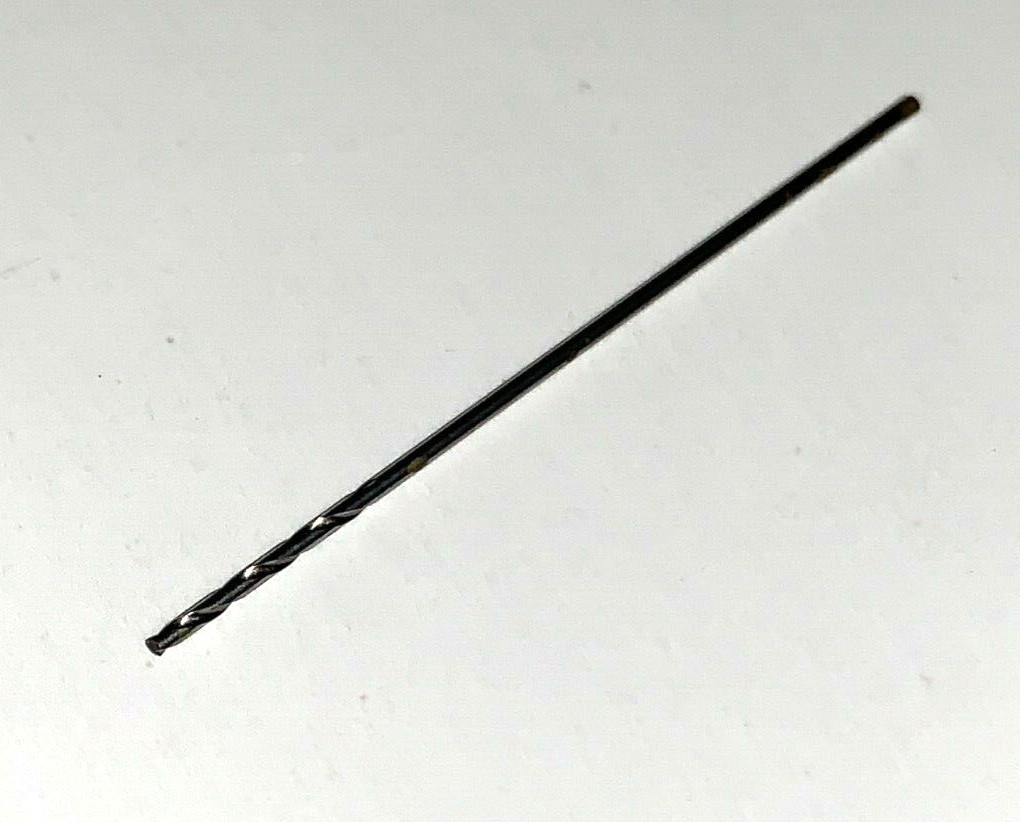 CHICAGO LATROBE MICRO DRILL BIT 47216 0.65 MM CUT 8 MM LOC 26 MM OAL LOT OF 24**