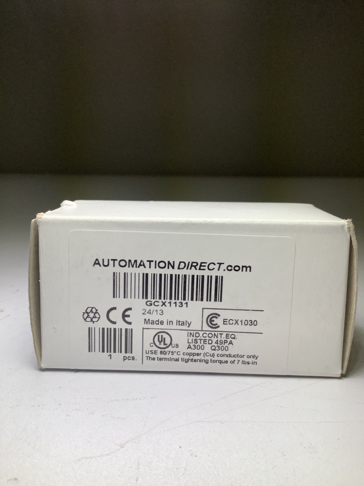 Automation Direct GCX1131 22mm Twist-to-Release Emergency Stop Push Button E5C