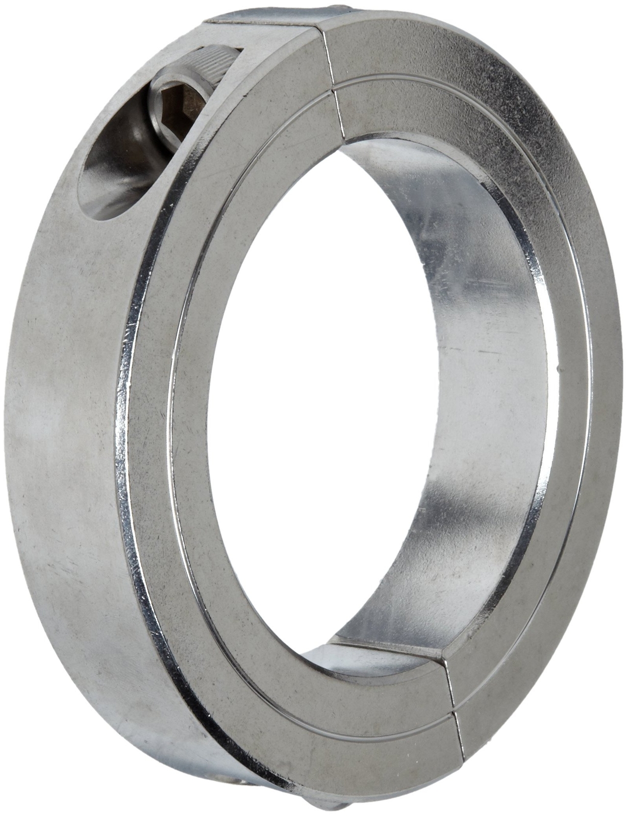 Climax Metal 2C-118-S T303 Stainless Steel Two-Piece Clamping Collar, 1-3/16″