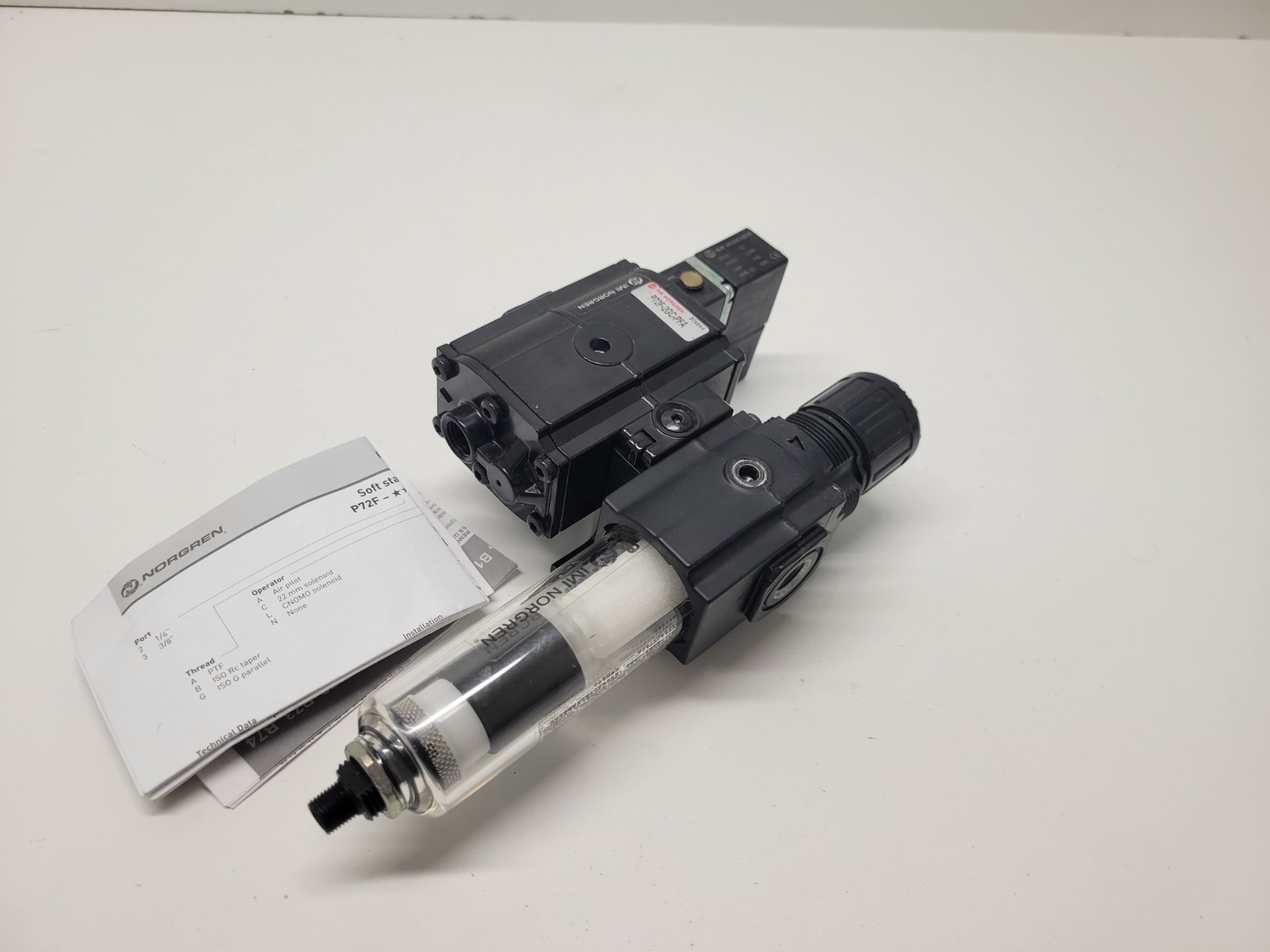 NEW OLD STOCK! IMI NORGREN VALVE FILTER ASSEMBLY P72F-2GC-PFA