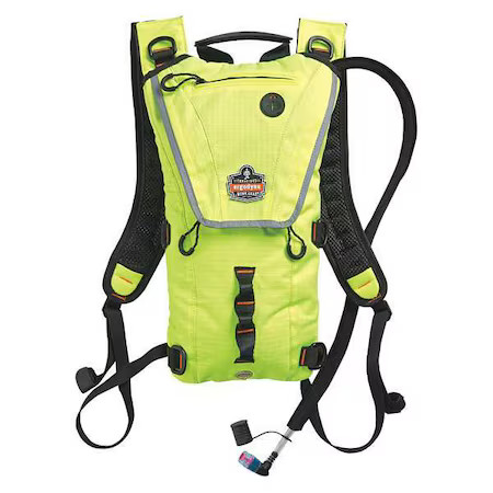 Ergodyne 5156 Hydration Pack, 70 Oz./2L, Hi-Vis Lime