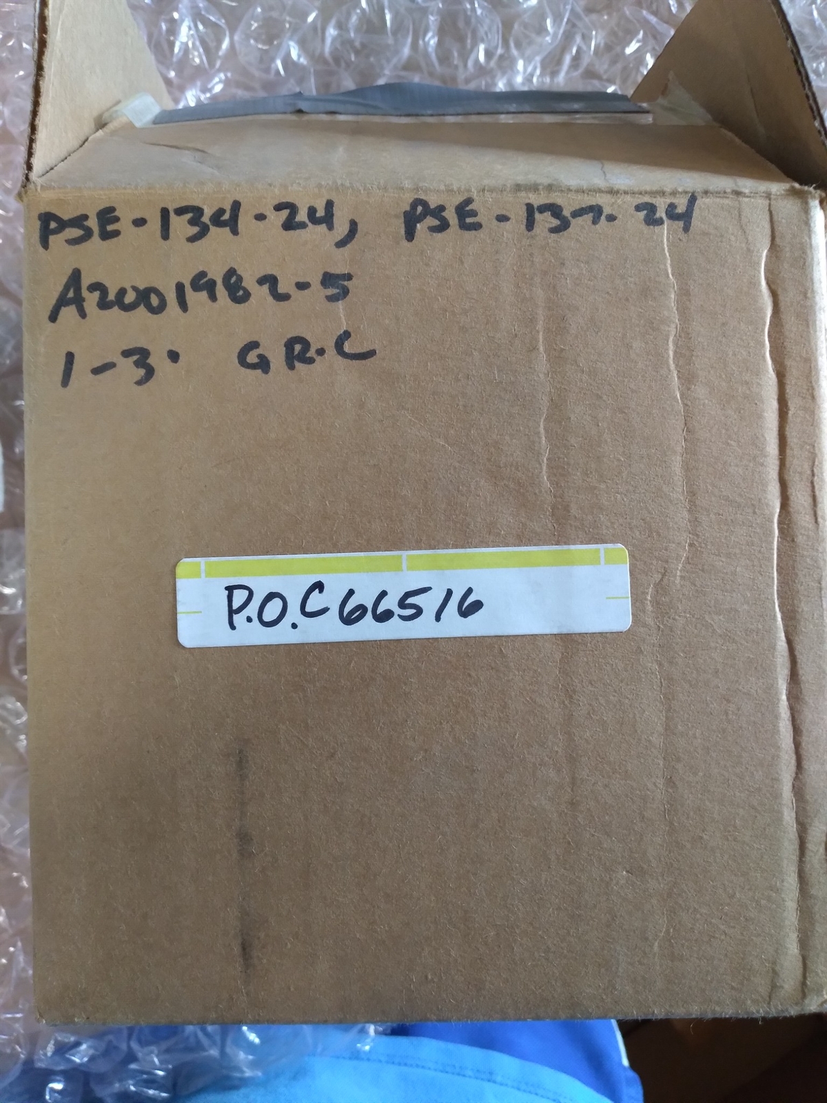 PSE-139-24, PSE-137-29 A2001982-5 1-3 GR.C P.O.C66516