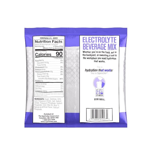 Sqwincher 159016046 Sports Drink Mix Powder 23.83 Oz., Grape