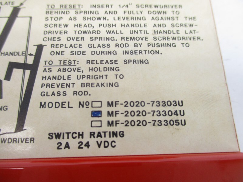 JOHNSON CONTROLS MF-2020-73304U 24VDC 2A NSNP