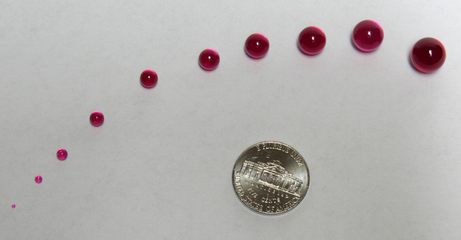 Ruby Ball 1mm, Sphere, Corundum, Bearing, Lens, Synthetic