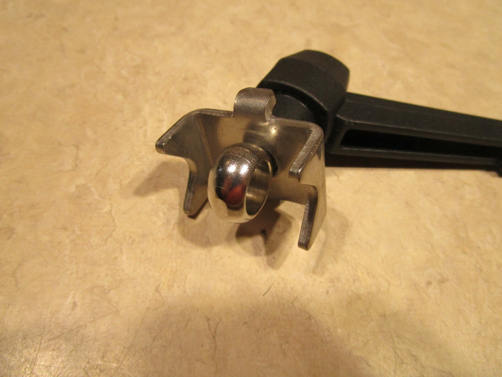 SYSTEM PLAST VG641TR12, ROD MOUNT WITH TABS, SS, H0354