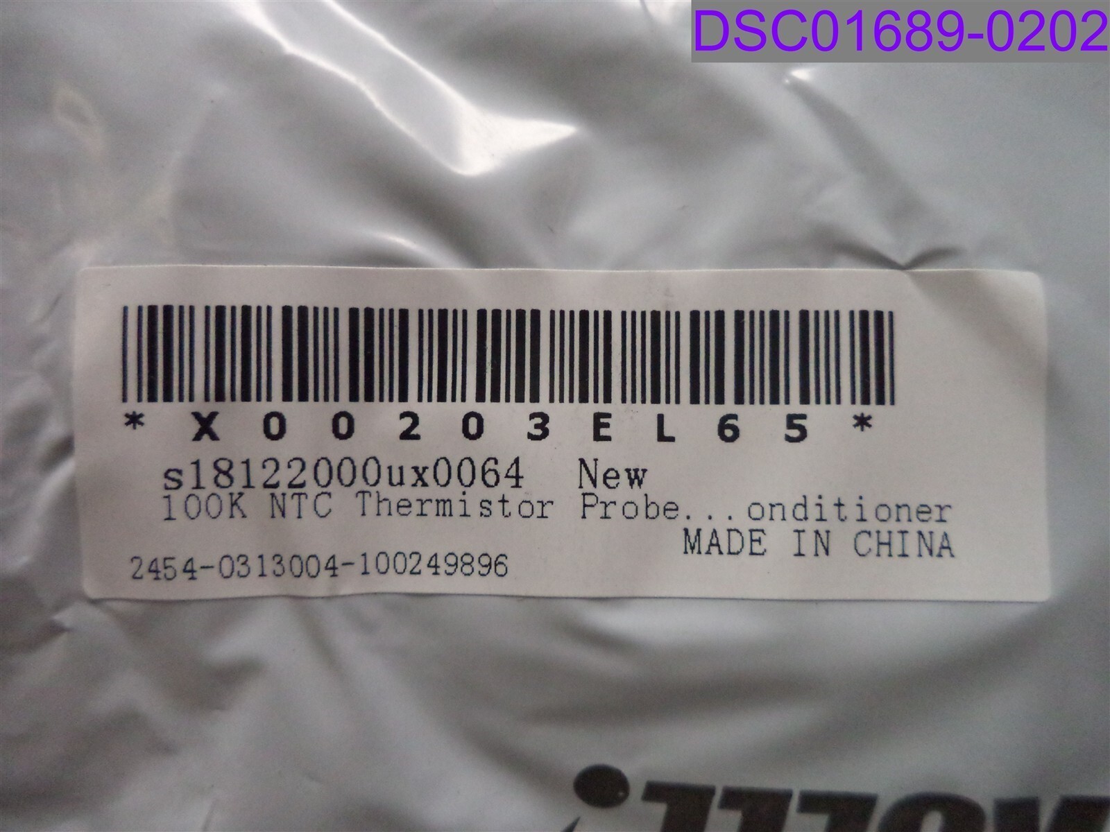 uxcell 100K NTC Thermistor Probe 15.7″ SS Sensitive Temp Sensor A18112200ux0658