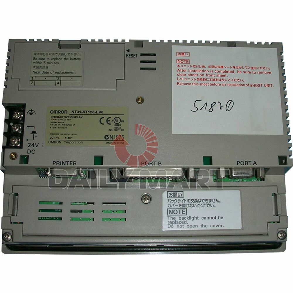 Used tested work 100% Omron NT31-ST123-EV3 Touch Screen Panel