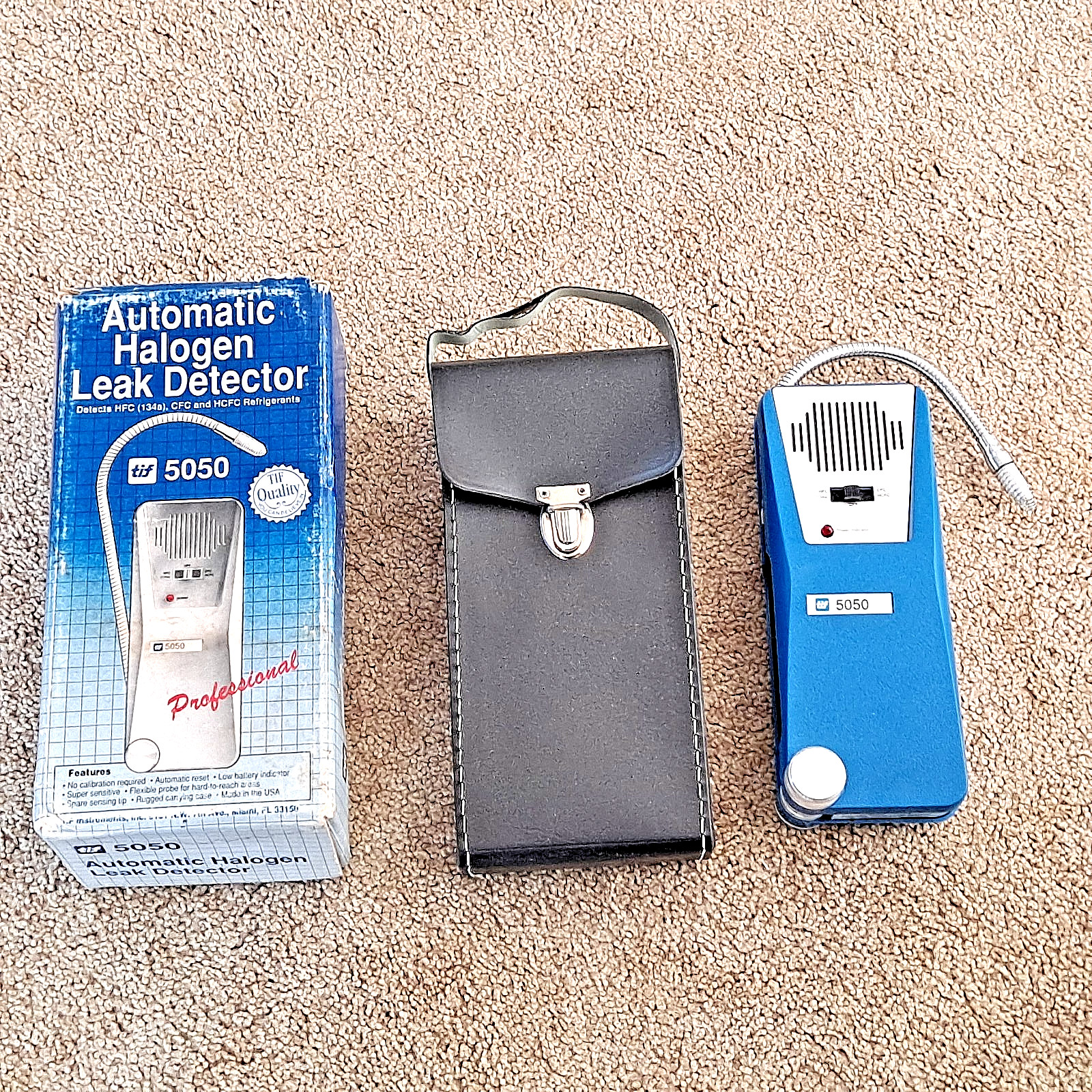 TIF Instruments 5050 Professional Halogen Leak Detector NEW NOS FREE SHIPPING