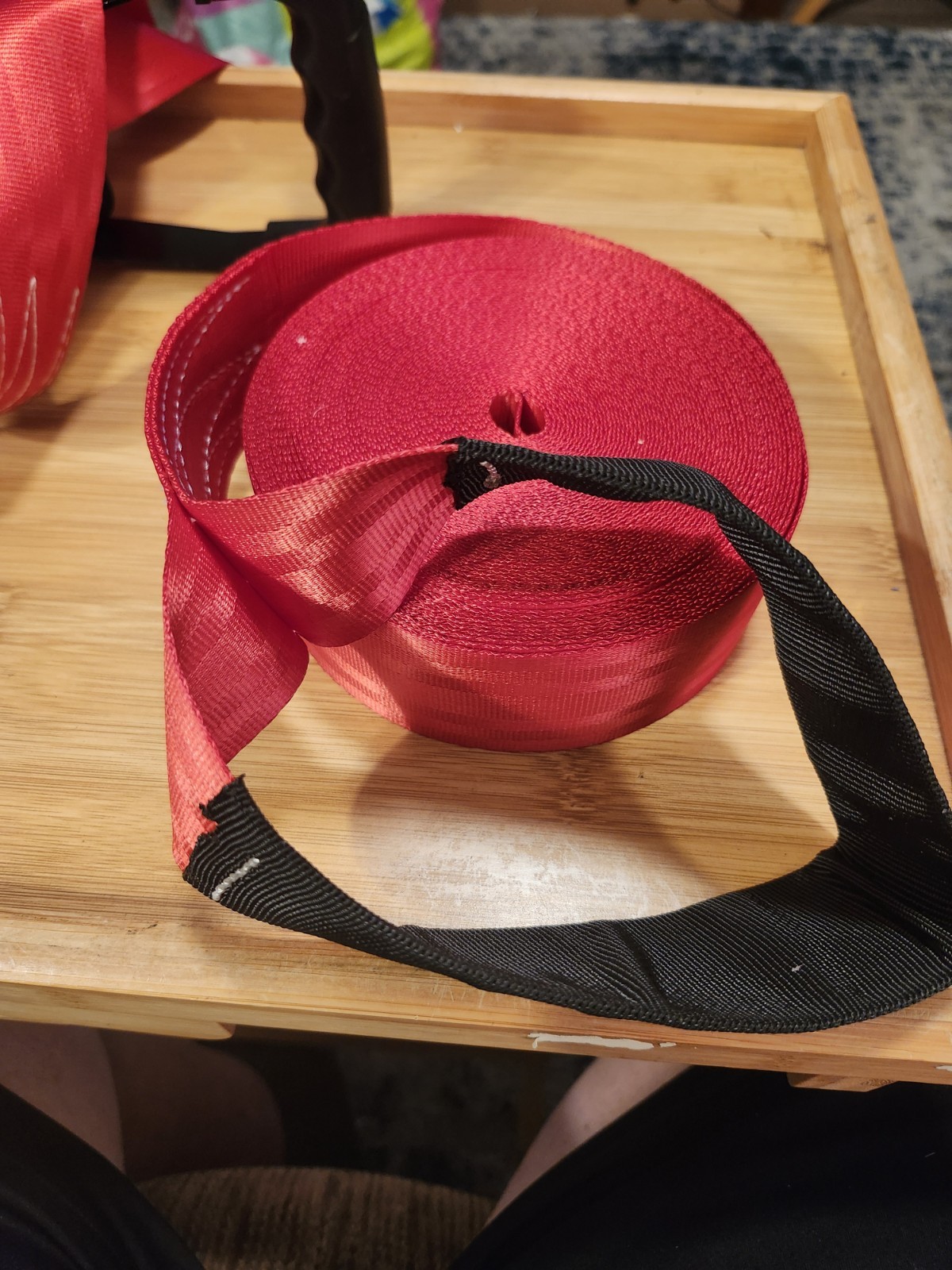 2″ TIE-DOWN RATCHET STRAP – NO HOOKS/heavy Duty Racket With 8ft Strap No Hook