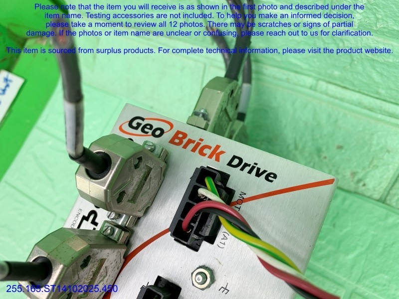 DELTA TAU GBL4-C0-500-100 4-Axis Geo Brick Drive as in photos, sn:0983, DHL