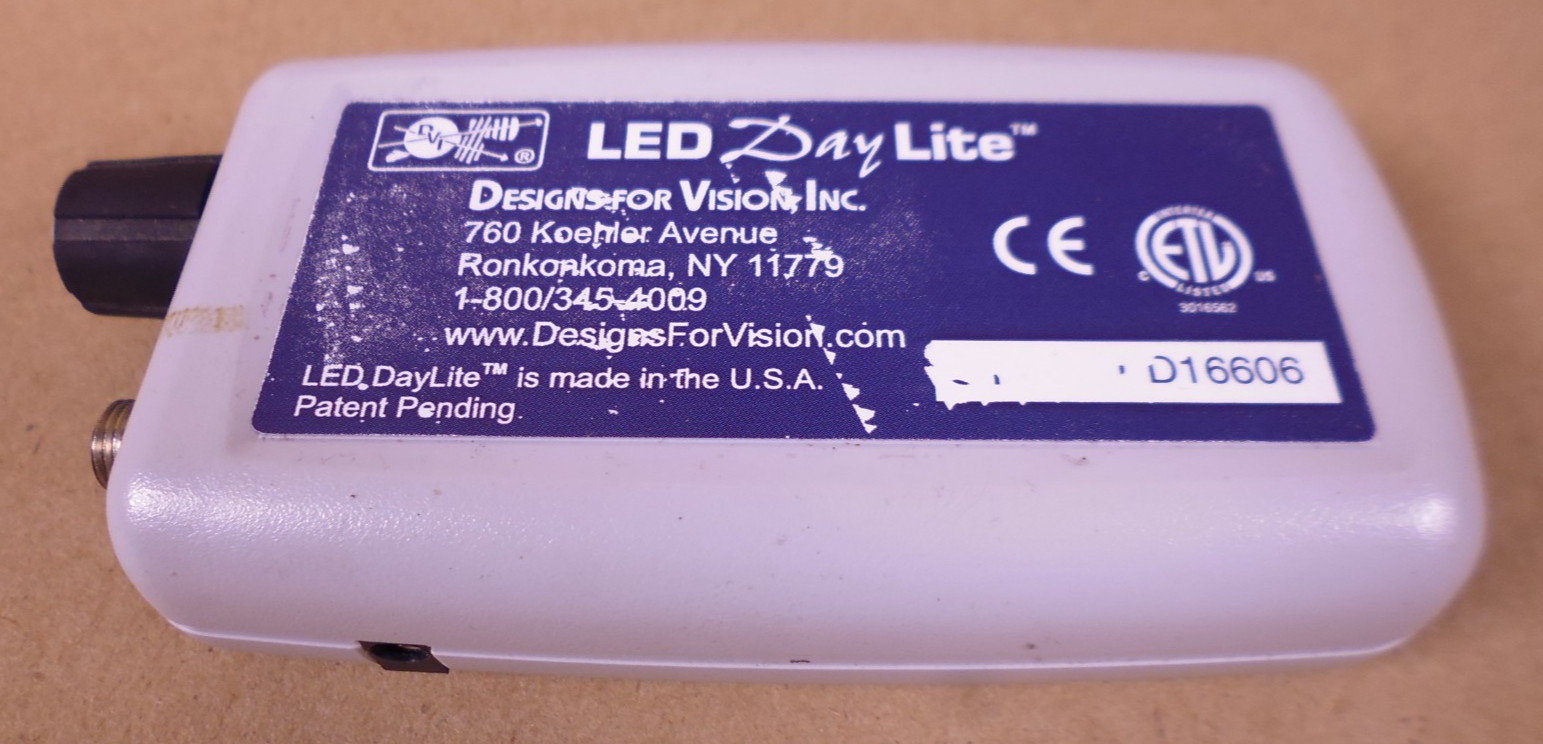 (UNTESTED) Vision LED Daylite DVI-LEDNL Battery Pack – AS-IS May Need Battery