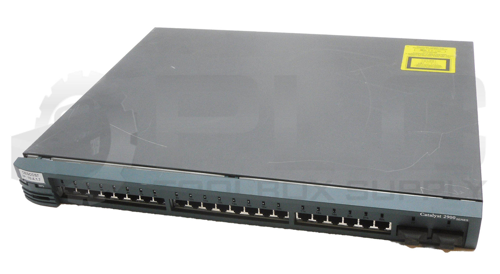 CISCO WS-C2924C-XL CATALYST ETHERNET SWITCH 100-127/200-240V 1.2A/0.7A 24PORT