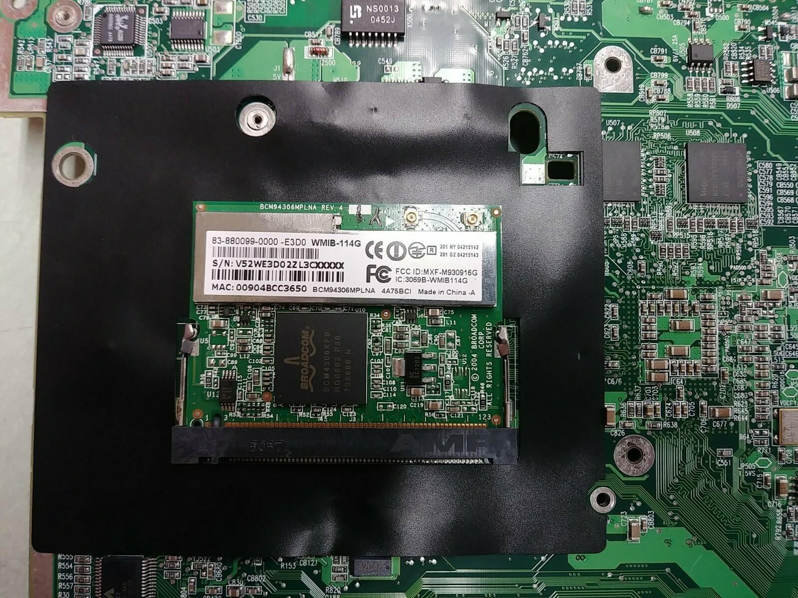 40-A06610-C300 Emachine Mb Amd M2352 W/Firewire (W730-K7 1394) Grade A / CABHE