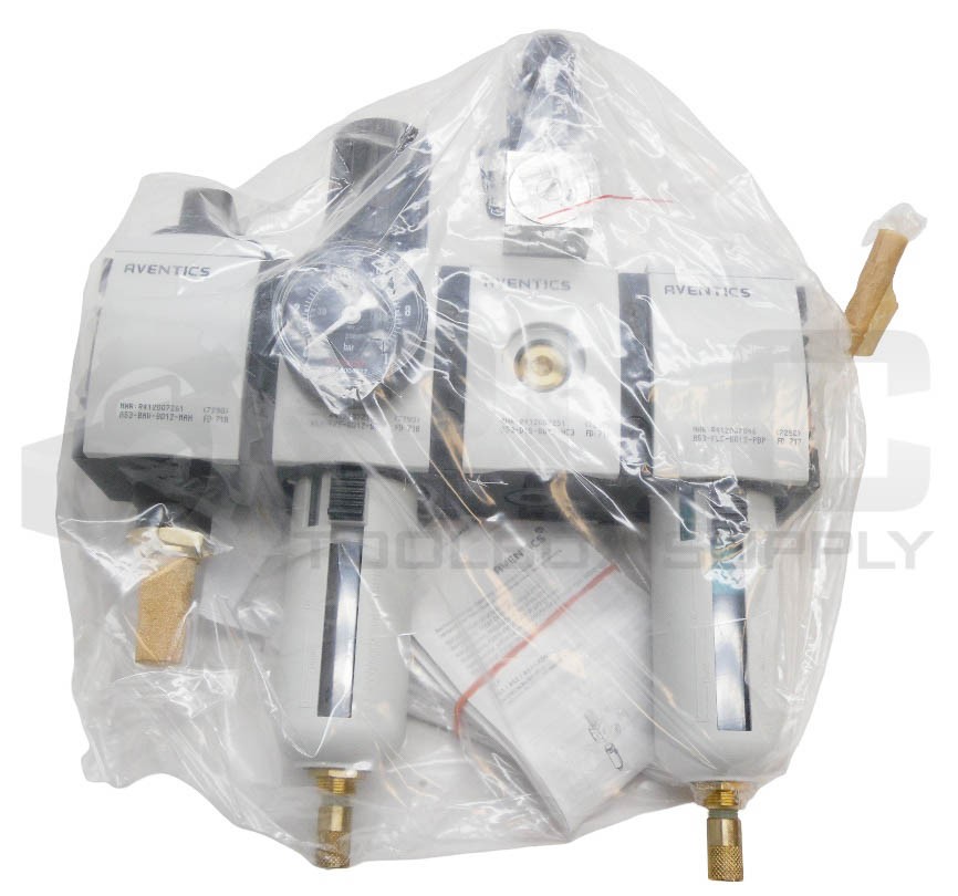 NEW AVENTICS AS3-BAV-6012-MAH PNEUMATIC AIR PREPARATION UNIT