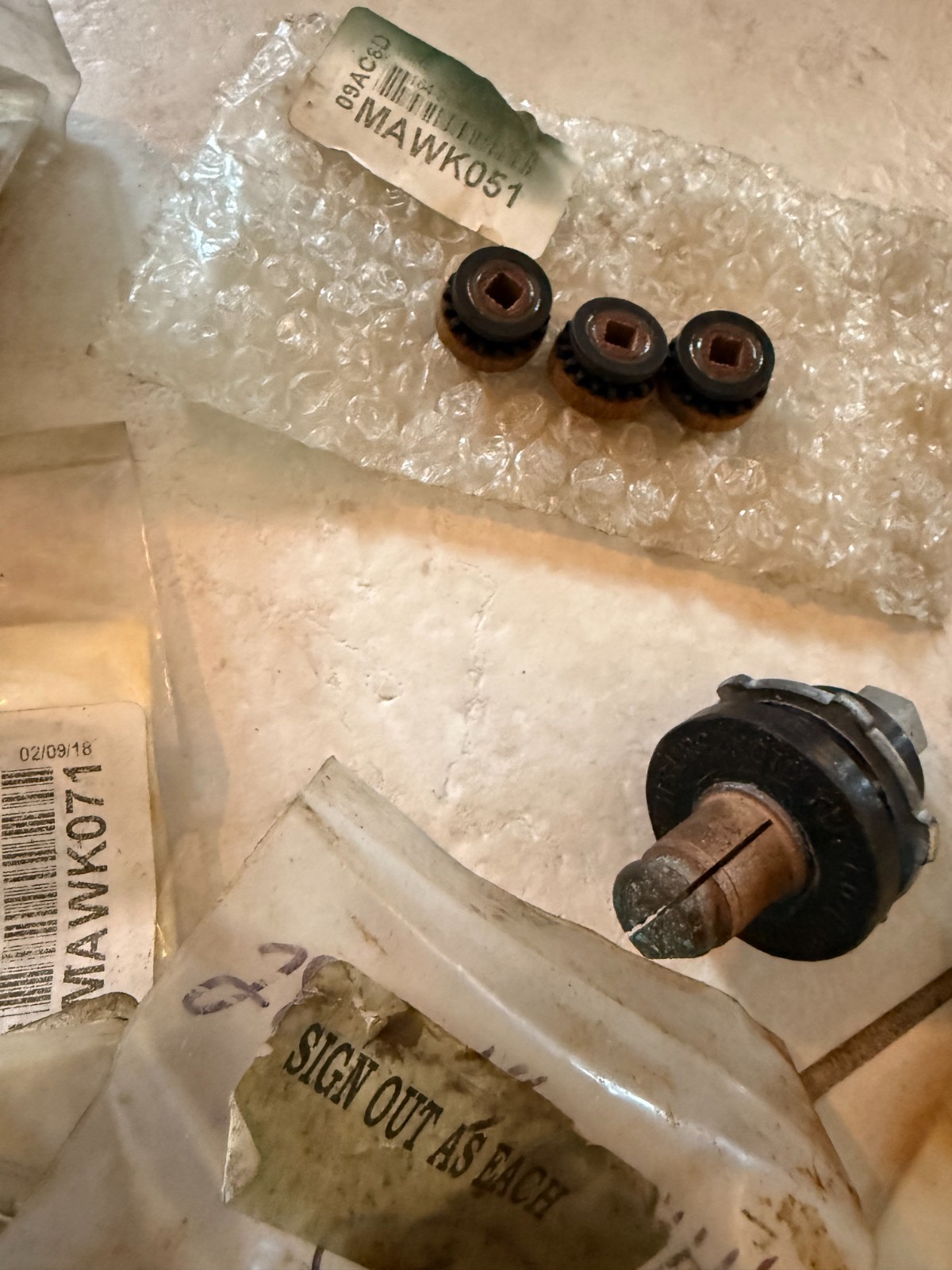 NEW HUGE LOT Liburdi Welding Welder Parts Wire housing Fuse bearing diffuser 282