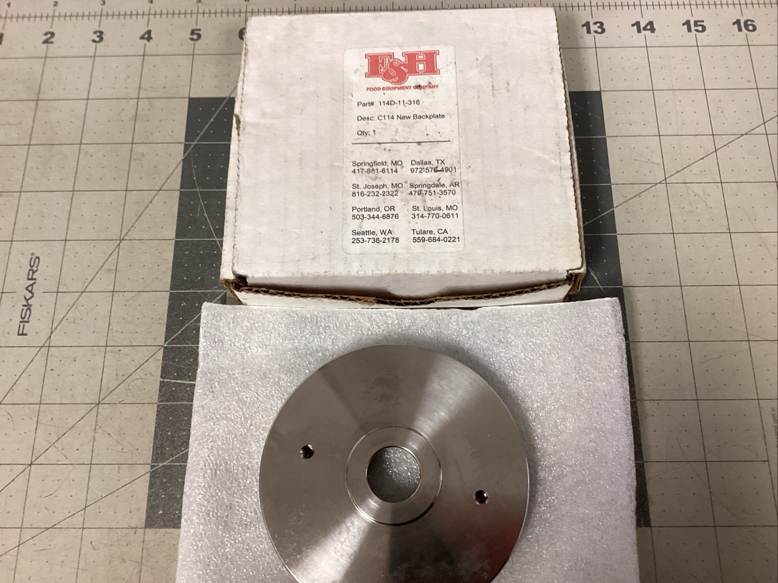F&H 114D-11-316 (LPW137M)