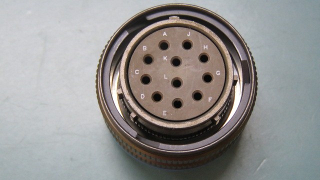 Amphenol MS27467T19B11S Qty of 1 per Lot Circular MIL Spec Connector 11P SZ 19