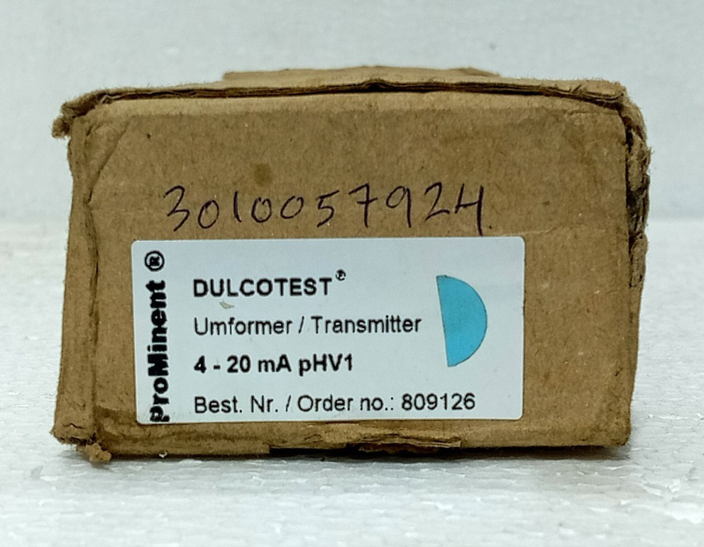 PROMINENT DULCOTEST 809126 UMFORMER / TRANSMITTER 4-20 MA PHV1 , 3010057924