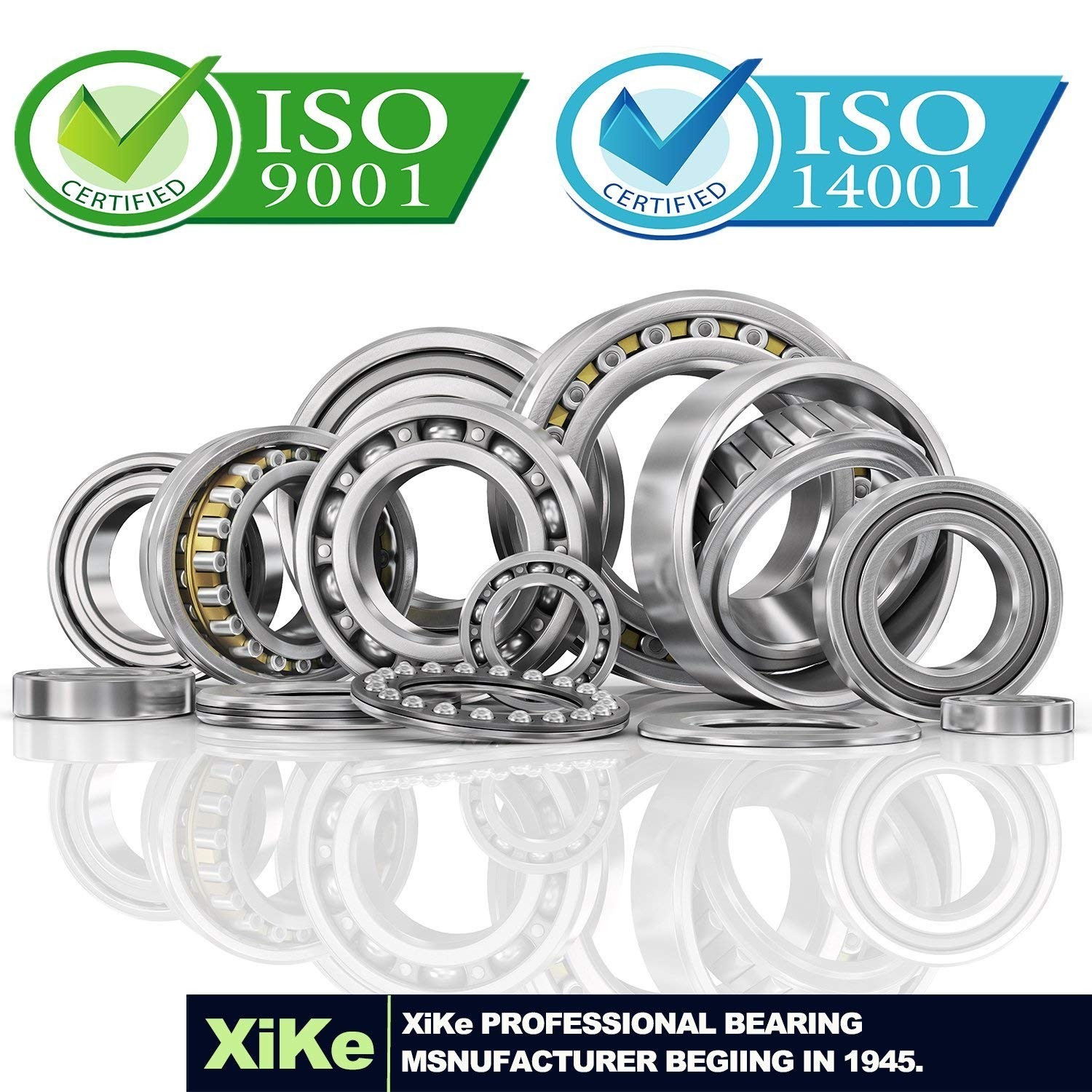 XiKe 1 Set Fits for 25mm Axles Trailer Wheel Hub Bearings Kit, 30205 Bearings…