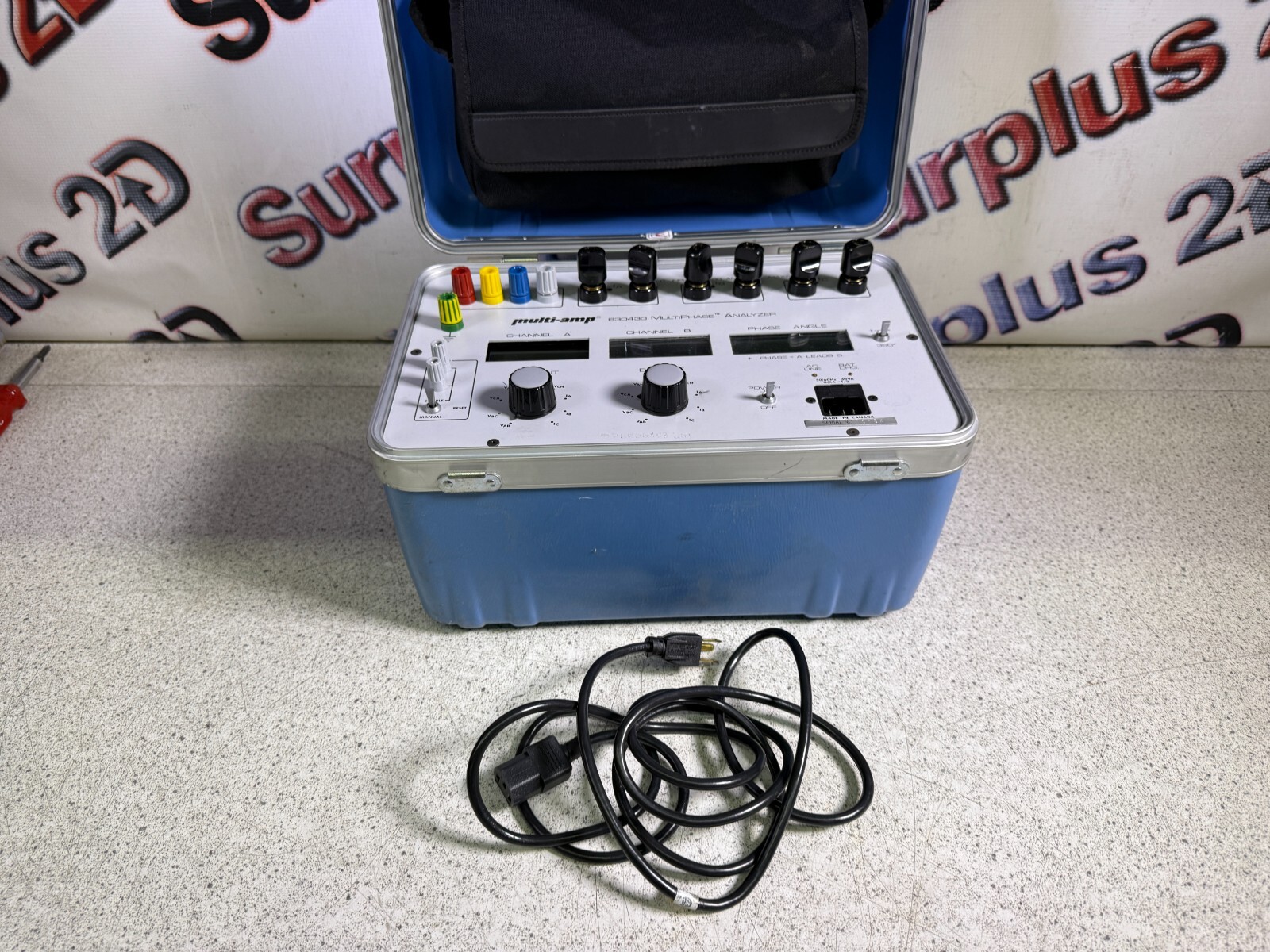 Multi-Amp 830430 Multiphase Analyzer